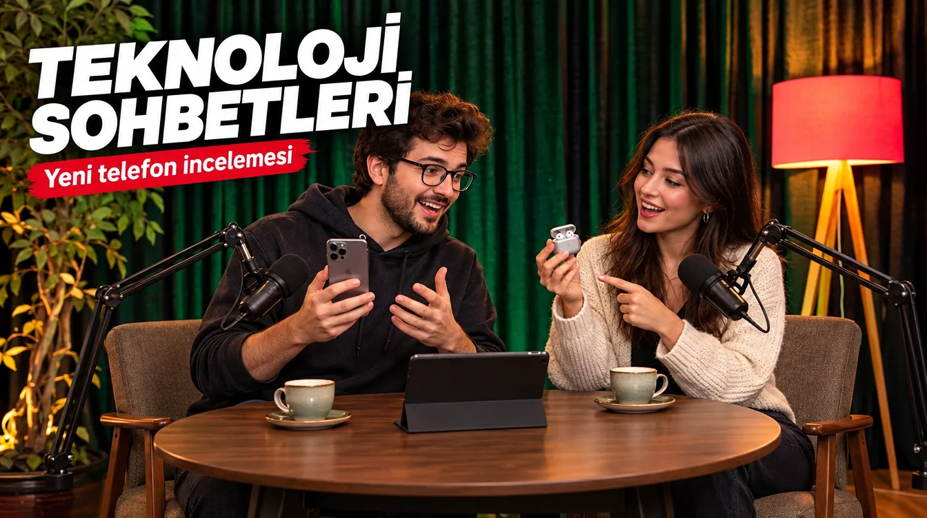 Teknoloji Sohbetleri — İnceleme · Podcast Seti